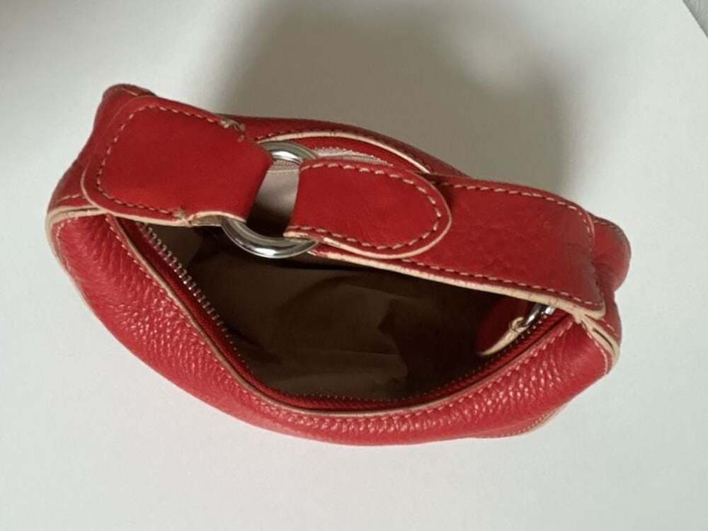 Cole Haan Red Mini Hobo Bag - Picture 8 of 12